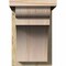 Ekena Millwork Yorktown Rough Sawn Corbel w/Backplate, Douglas Fir, 8"W x 12"D x 12"H COR08X12X12YOR01RDF - alternate 3
